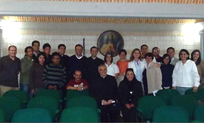 Grupo de directores regionales que participaron en la convención anual del apostolado Águilas Guadalupanas.