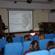 El P. Francisco Cruz, L.C., durante una de las conferencias sobre el amor humano, en la doctrina de Juan Pablo II.