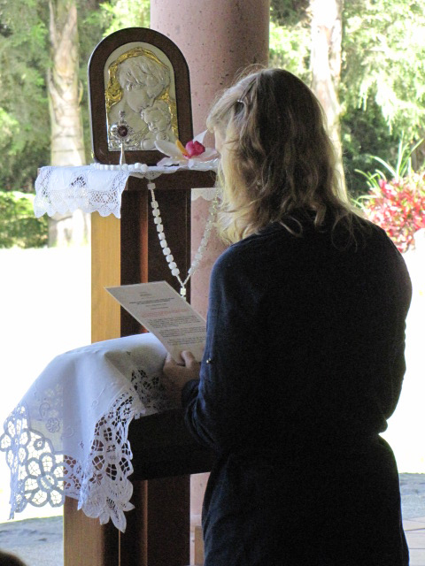 Angeles Conde, consacrata