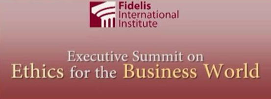 Al final del primer semestre de 2011, el «Instituto Fidelis» colaboró con Pontificio Consejo Justicia y Paz en la organización de un congreso sobre ética de negocios.