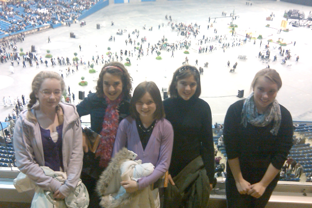 Some of the ECYD members after to the Mass