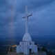 La grande croce sul Monte Krishevaz.