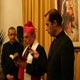 Il vescovo Mons. Salvatore Gristina benedice il Centro Giovanni Paolo II