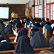 Religiosas en el seminario interdiocesano de Xalapa durante el congreso del Instituto DAR.