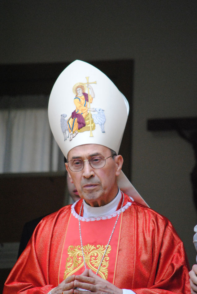 Cardinale Velasio De Paolis, 16 aprile 2011, Roma.