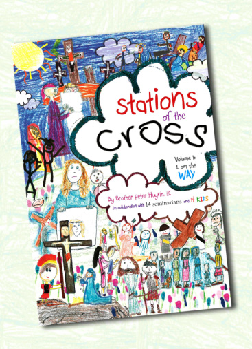 The cover of the first volume of the Stations of the Cross