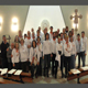 Il gruppo di famiglie missionarie a Orvieto.