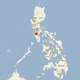 Mapa de las Islas Filipinas con la ubicaci&oacute;n aproximada de la Isla de Tingloy.