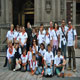 Il gruppo delle famiglia missionarie durante le missioni estive in Messico, agosto 2011.