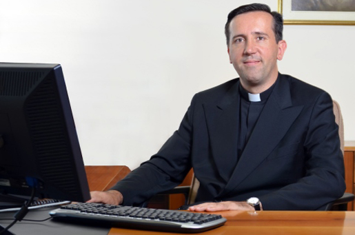 Padre Luca Gallizia, L.C. Rettore dell’Università Europea di Roma