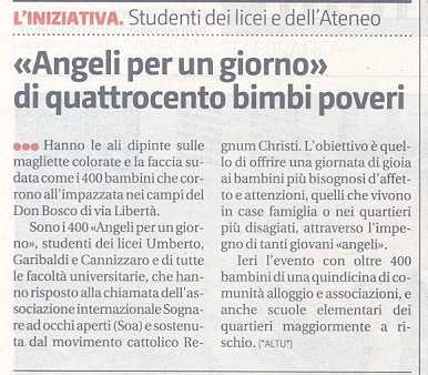 Angeli per un giorno Sicilia