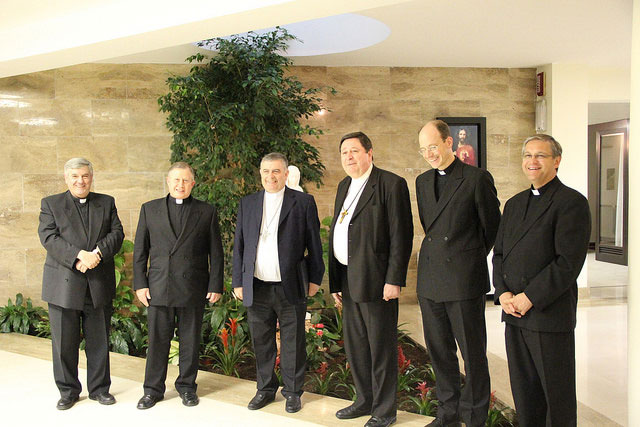 Visita del Card. João Braz de Aviz y Mons. José Rodriguez Carballo