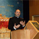 Padre Gonzalo Miranda, LC, durante una recente conferenza