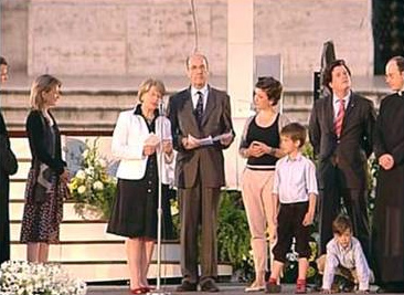 La familia Heereman testimonia todas las realidades de la vida cristiana. A la derecha aparece el P. Sylvester Heereman, L.C., director territorial de Alemania, y a la izquierda, el H. Vincenz Heereman, L.C.