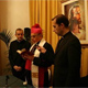 Mons. Salvador Gristina, arzobispo de Catania, durante la bendici&oacute;n del centro �Juan Pablo II�.