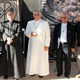 De izq. a der.: P. Juan Solana, L.C., S. E. Mons. Fouad Twal, Patriarca Latino de Jerusal&eacute;n; S. E. Mons. Giacinto-Boulos Marcuzzo, Vicario Patriarcal para Israel; y el P. Louis Hazboun, p&aacute;rroco local.