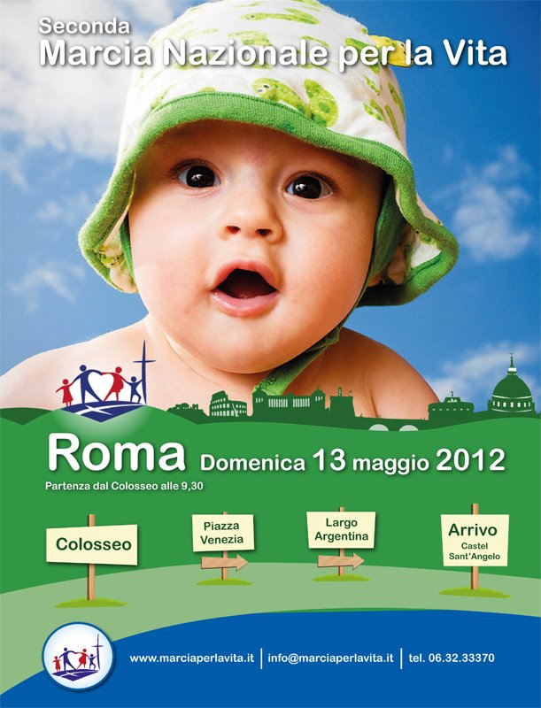 Seconda Marcia per la vita 2012