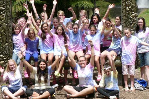 Challenge camp in Auckland