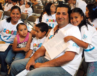 Familias en México se unen por la paz.