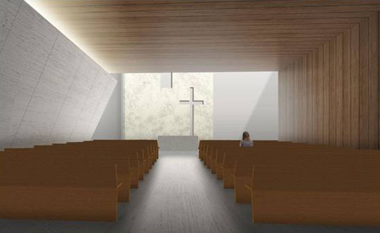 Una imagen del proyecto de la parroquia San Pablo Apóstol.