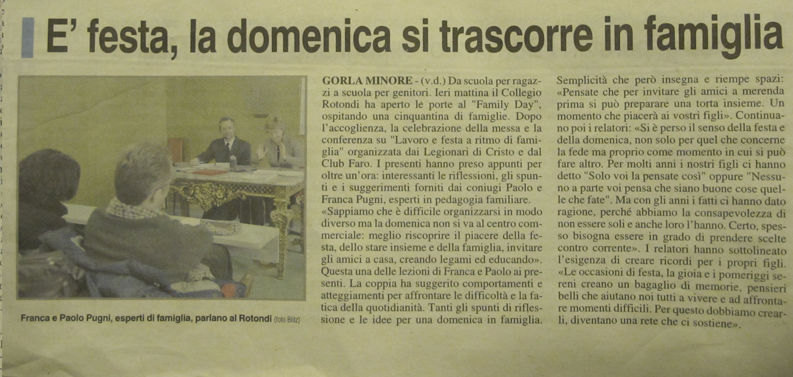La Prealpina edizione del 20 febbraio 2012