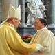P. Riccardo Garzari, L.C. appena ordinato sacerdote da SER card. Velasio De Paolis, C.S.