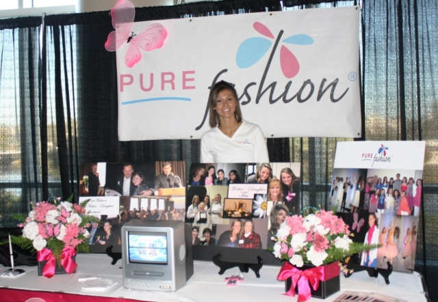 Pure Fashion Booth at Iowa Conference