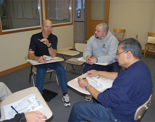 Dads met in round table discussions
