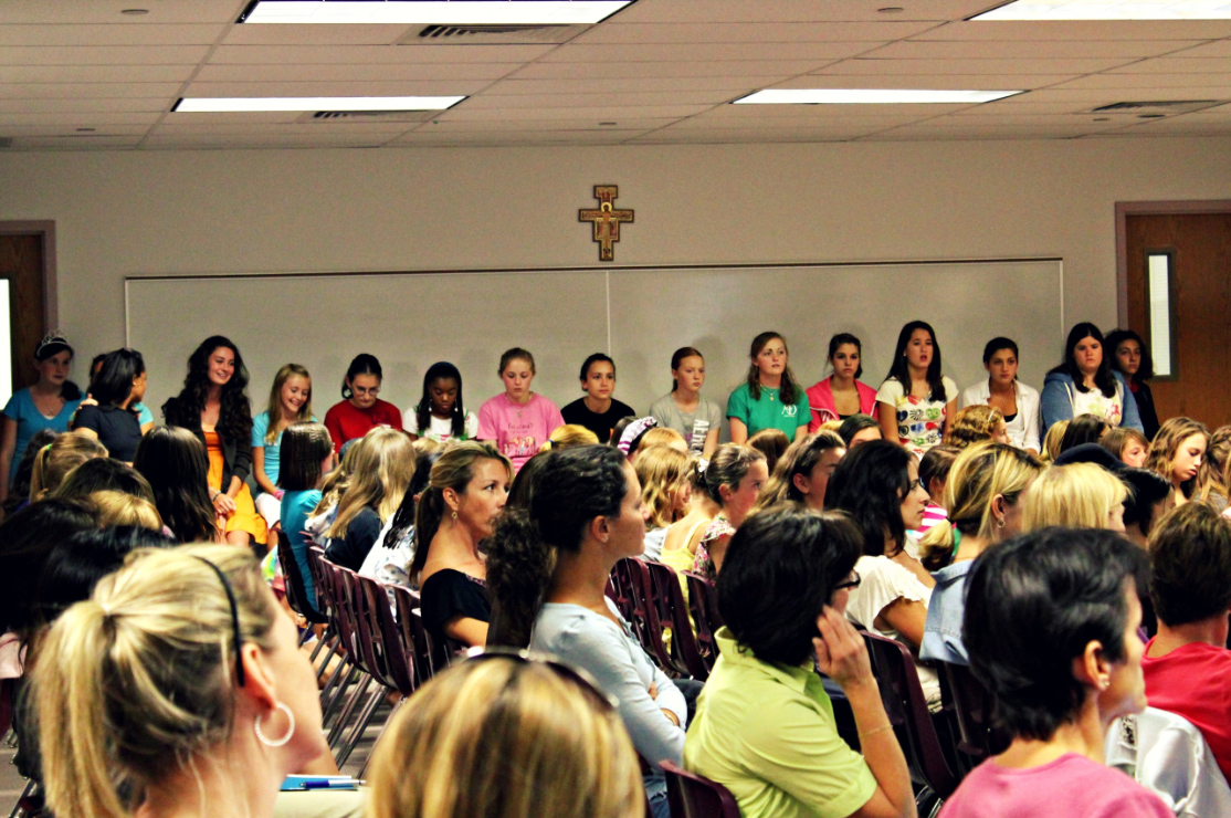 Nearly 100 girls registered for this year’s program.