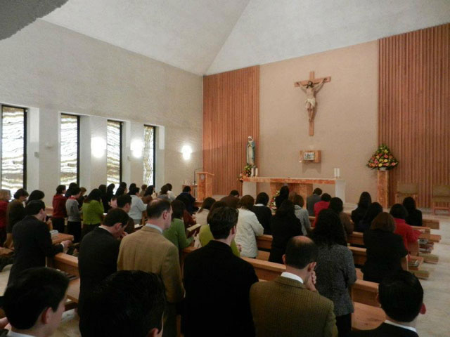 Reuniones de consagrados.