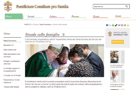 Sinodo Vescovi sulla Famiglia - ottobre 2014