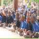 Gli alunni della Fransalian Mission School a Mkuzo (Tanzania, Africa).