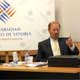 Steven W. Mosher durante su ponencia.