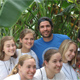 Eduardo Verastegui with his new friends