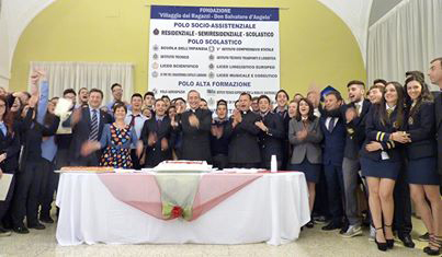 Consegna diplomi Villaggio ragazzi 2013