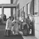 Blessing the Salamanca building.