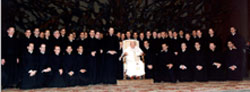 Audiencia con Santo Padre - Neosacerdotes enero 2002