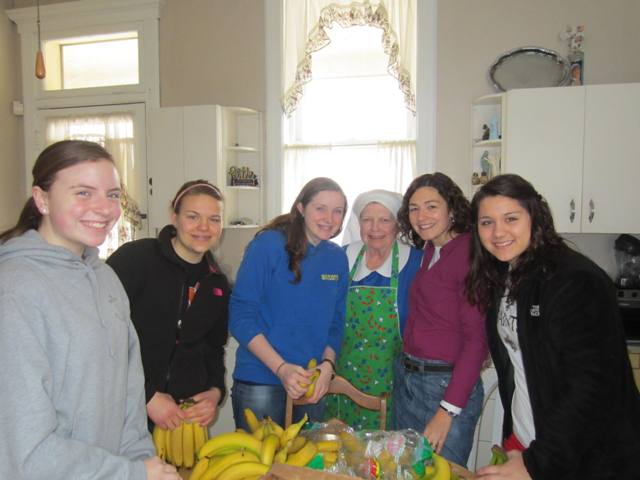 Missionaries with Sister Judie