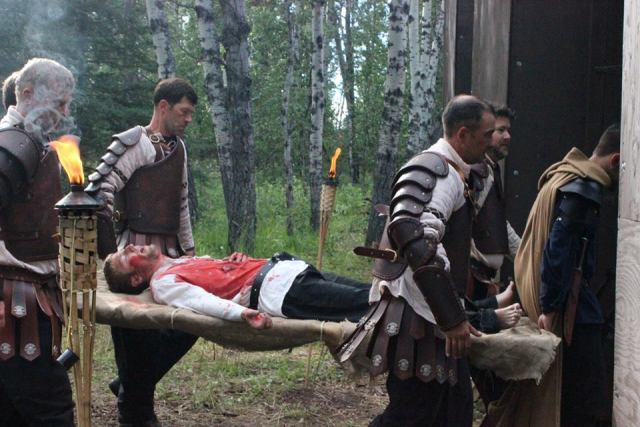 Aurelius is wounded at Arcatheos