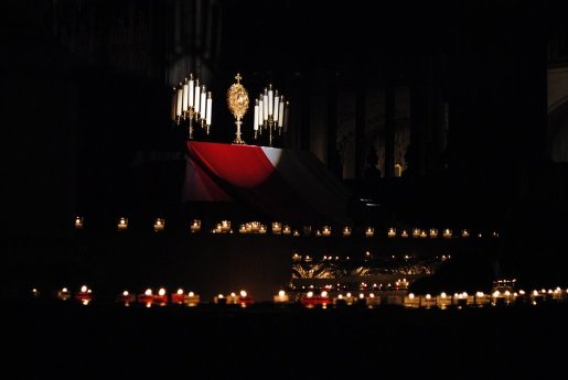 Adoration at St. Patricks Cathedral NY