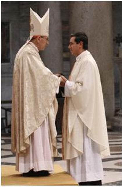 Cardinal and Fr. Alvaro