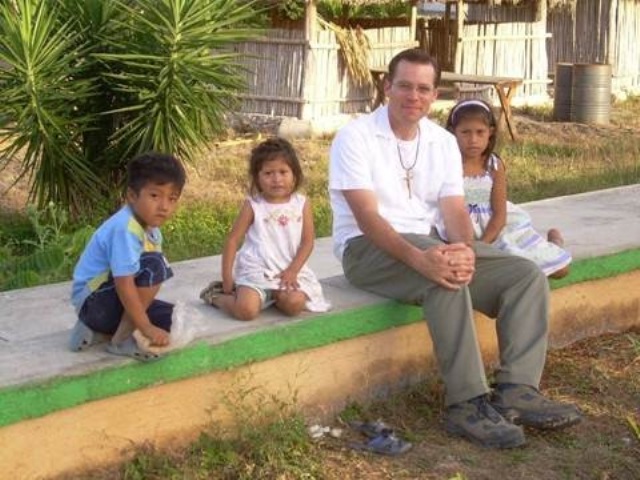 Father and friends