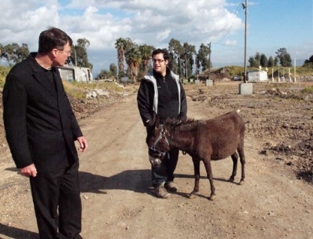 Fr. Eamon Kelly and Santiago Canales