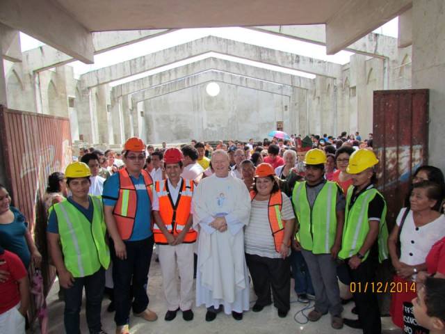 Fr. Patrick Corrigan and his building project