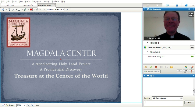 Fr. Eamon on WebEx technology
