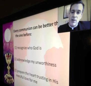 Fr. Michael Mullan on Skype