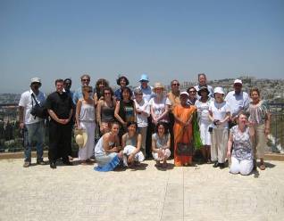 group shot Jerusalem