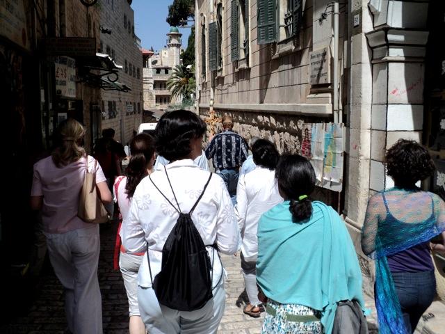 walking streets Jerusalem