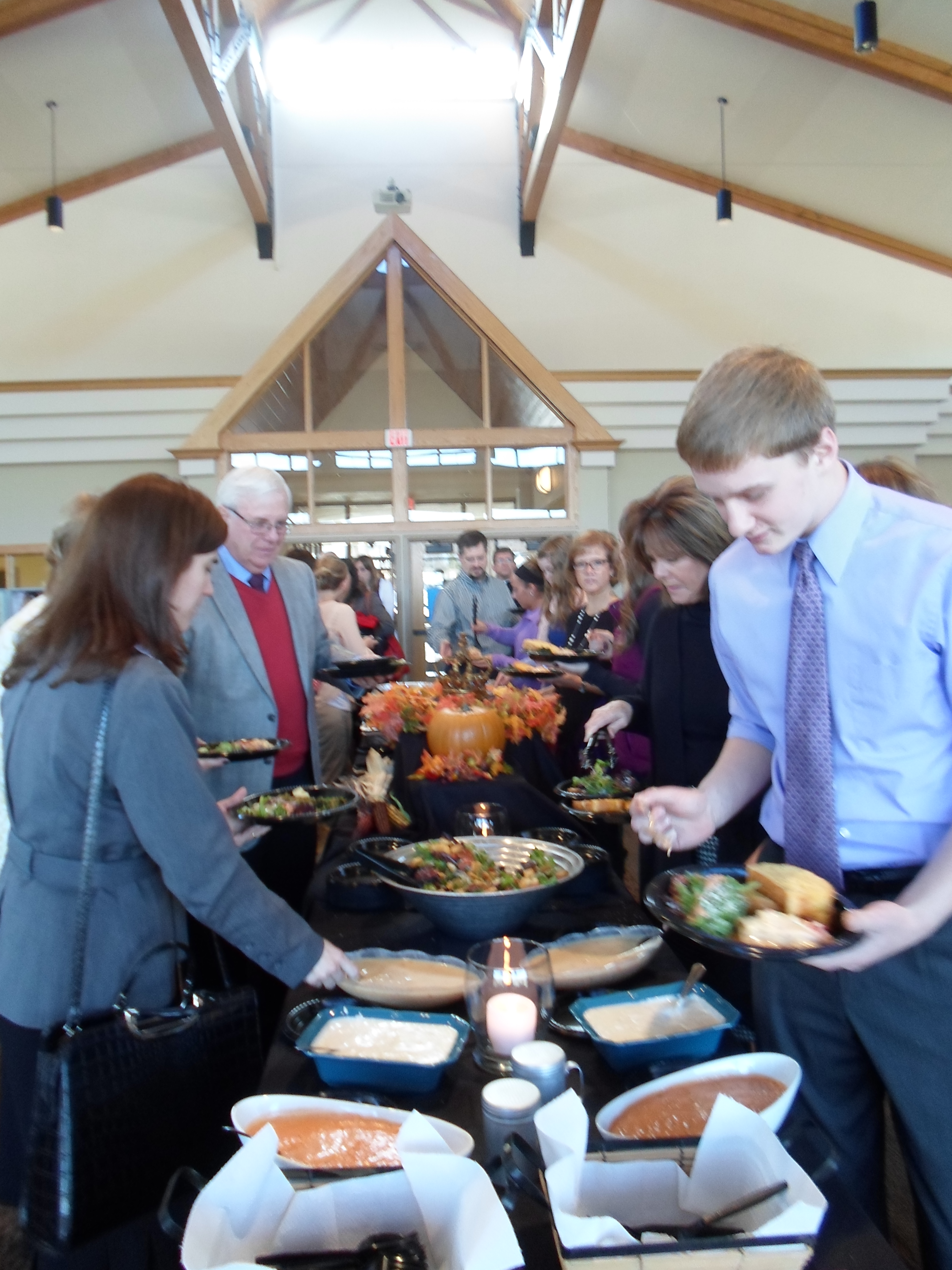 A luncheon in Louisville for Christ the King.
