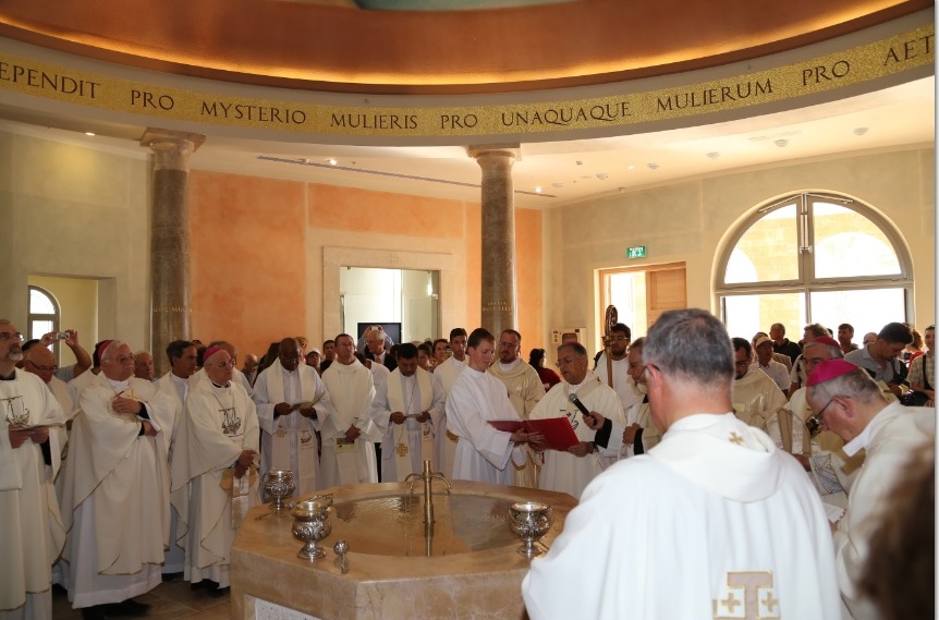 Mass at Magdala Center Inauguration